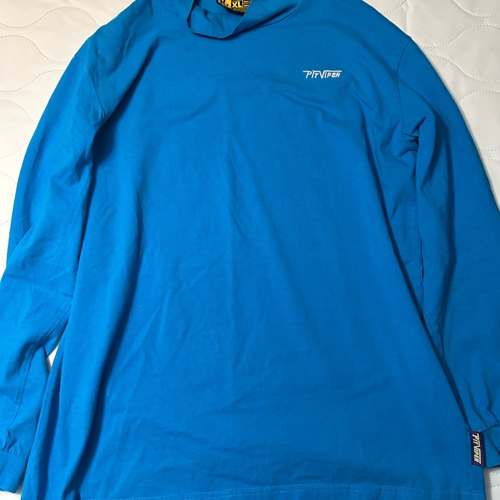 Pit Viper Blue Long Sleeve Tee